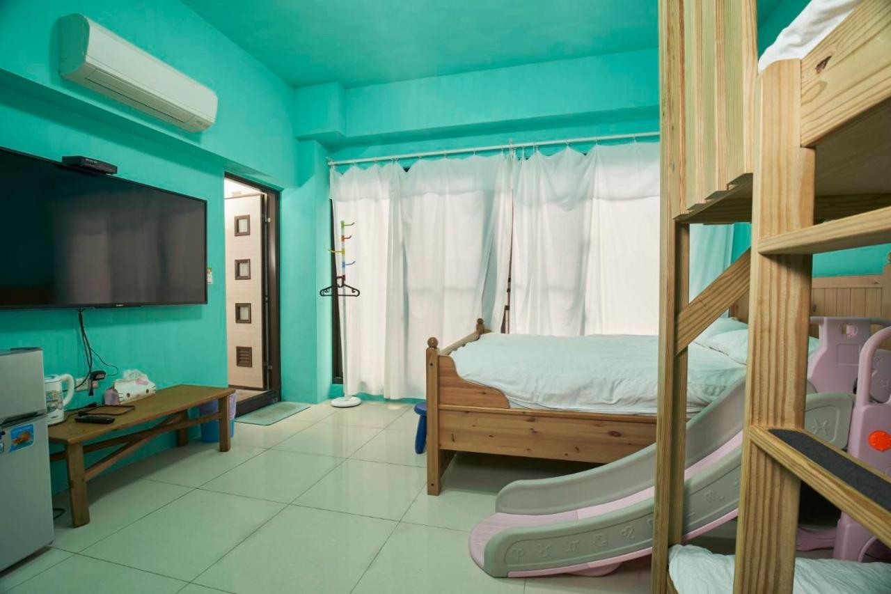 Momo民宿 溜滑梯 Apartman Tungsan Kültér fotó