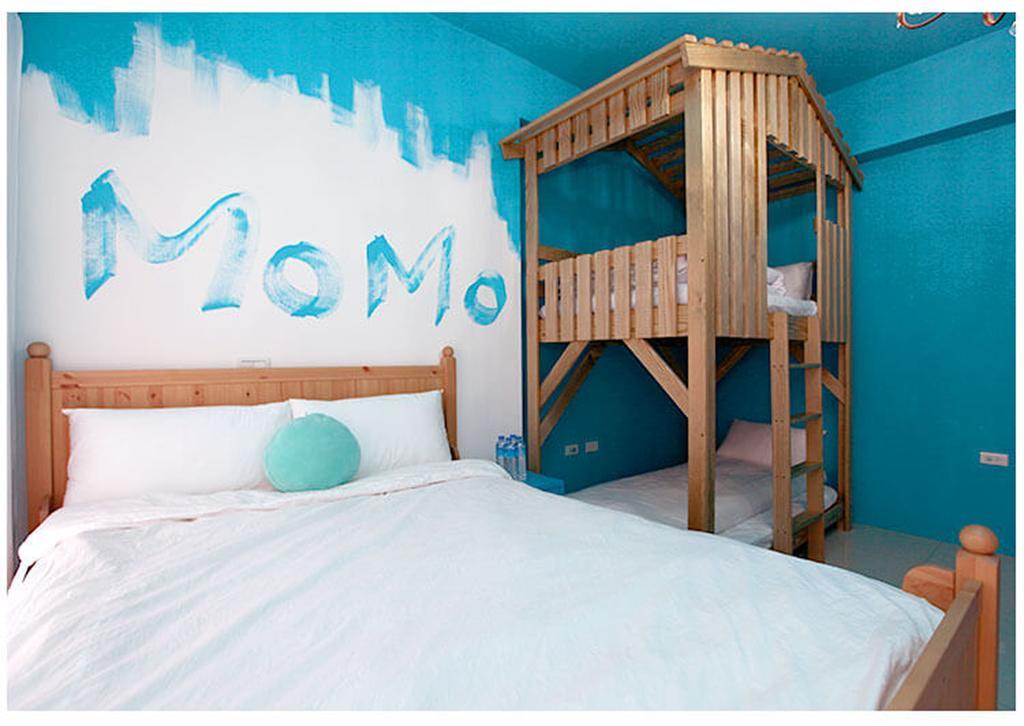 Momo民宿 溜滑梯 Apartman Tungsan Kültér fotó